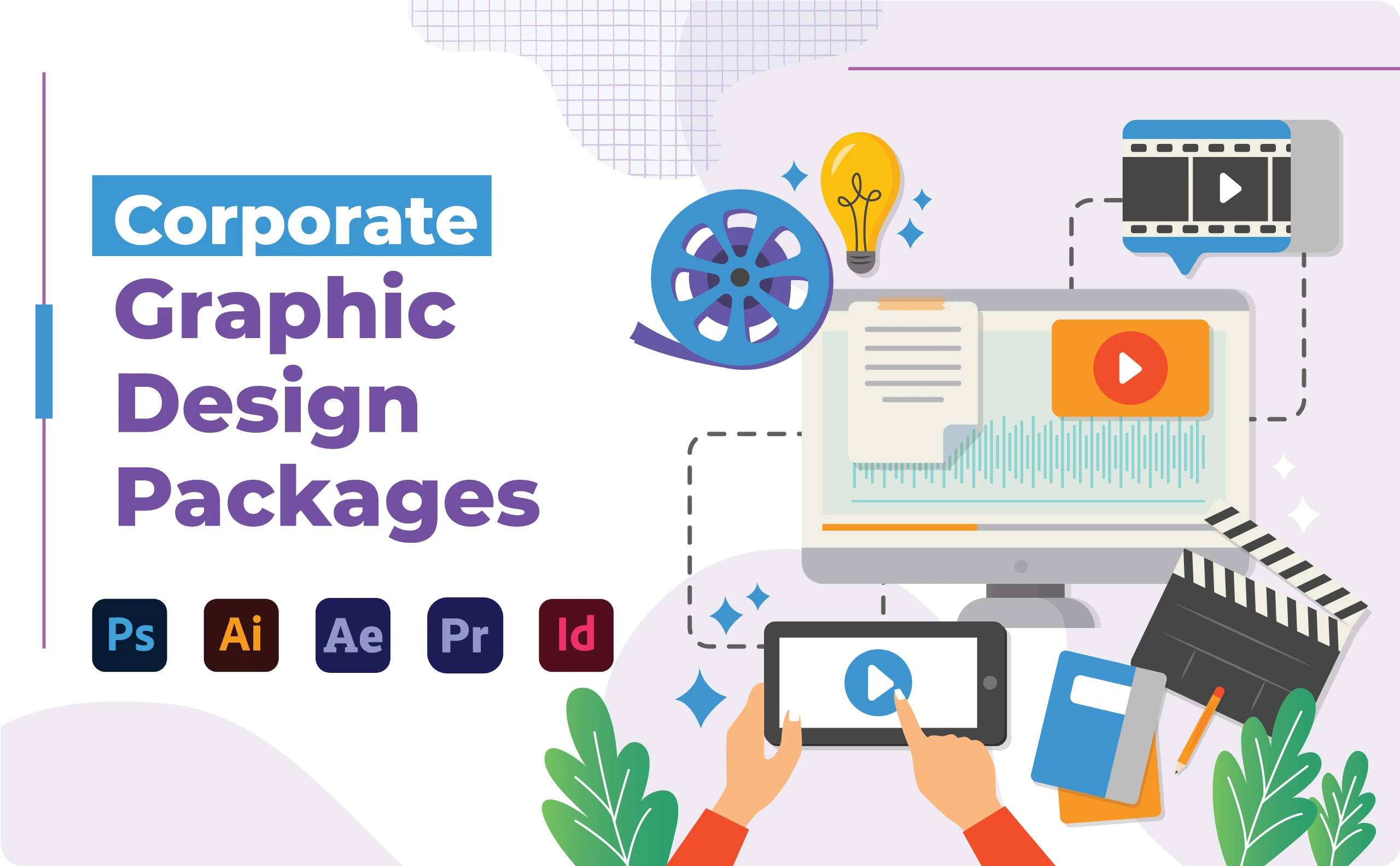 graphic designing services
                            